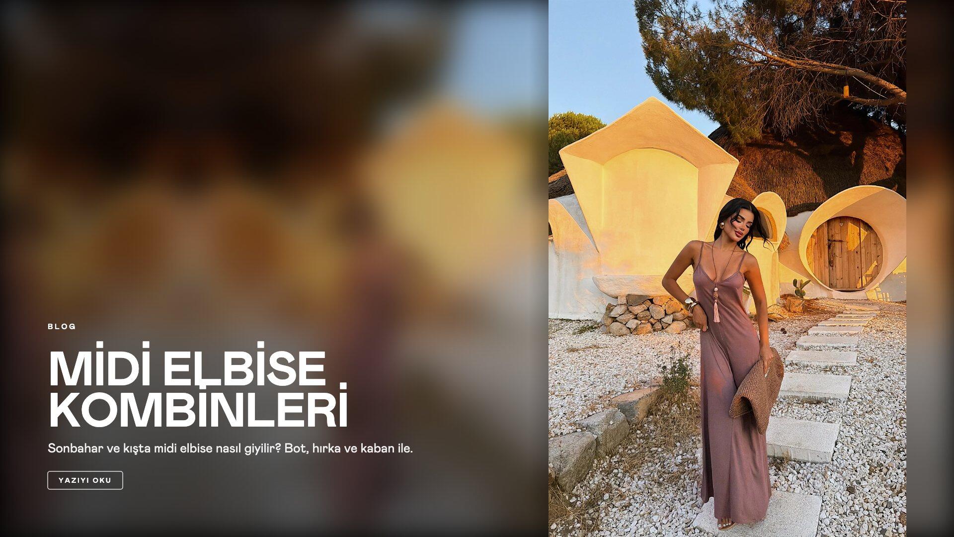 Midi Elbise Kombinleri: Sonbahar ve Kışta Midi Elbise Nasıl Giyilir?