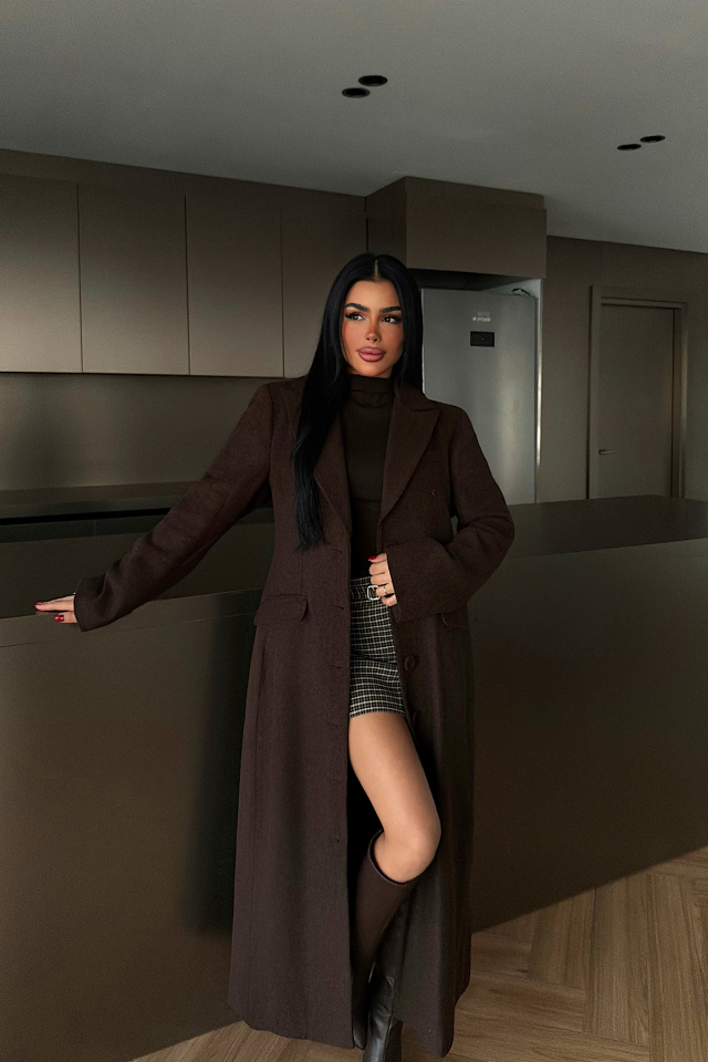 Acı Kahve Pernille kaban ATE-4447