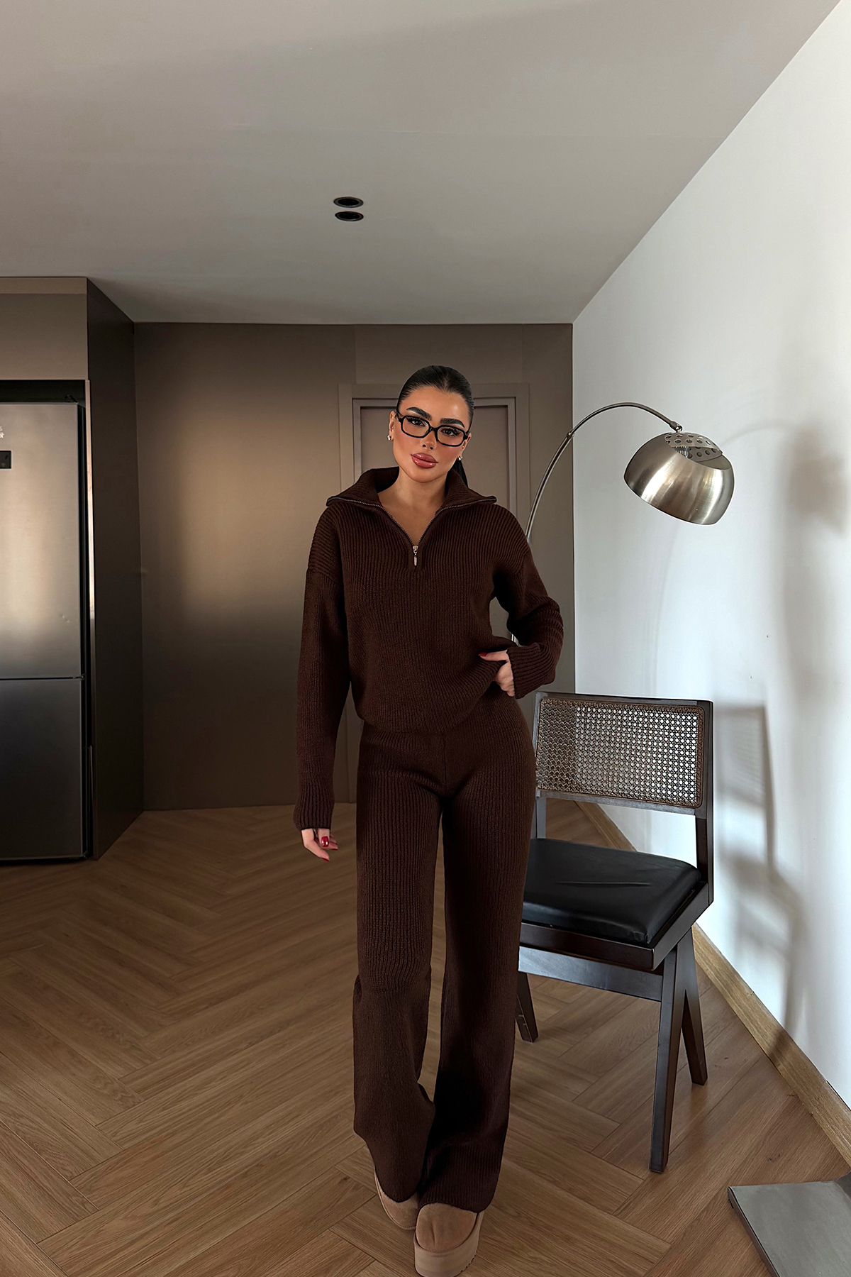 Acı Kahve Nalani Triko Takım ATE-4269