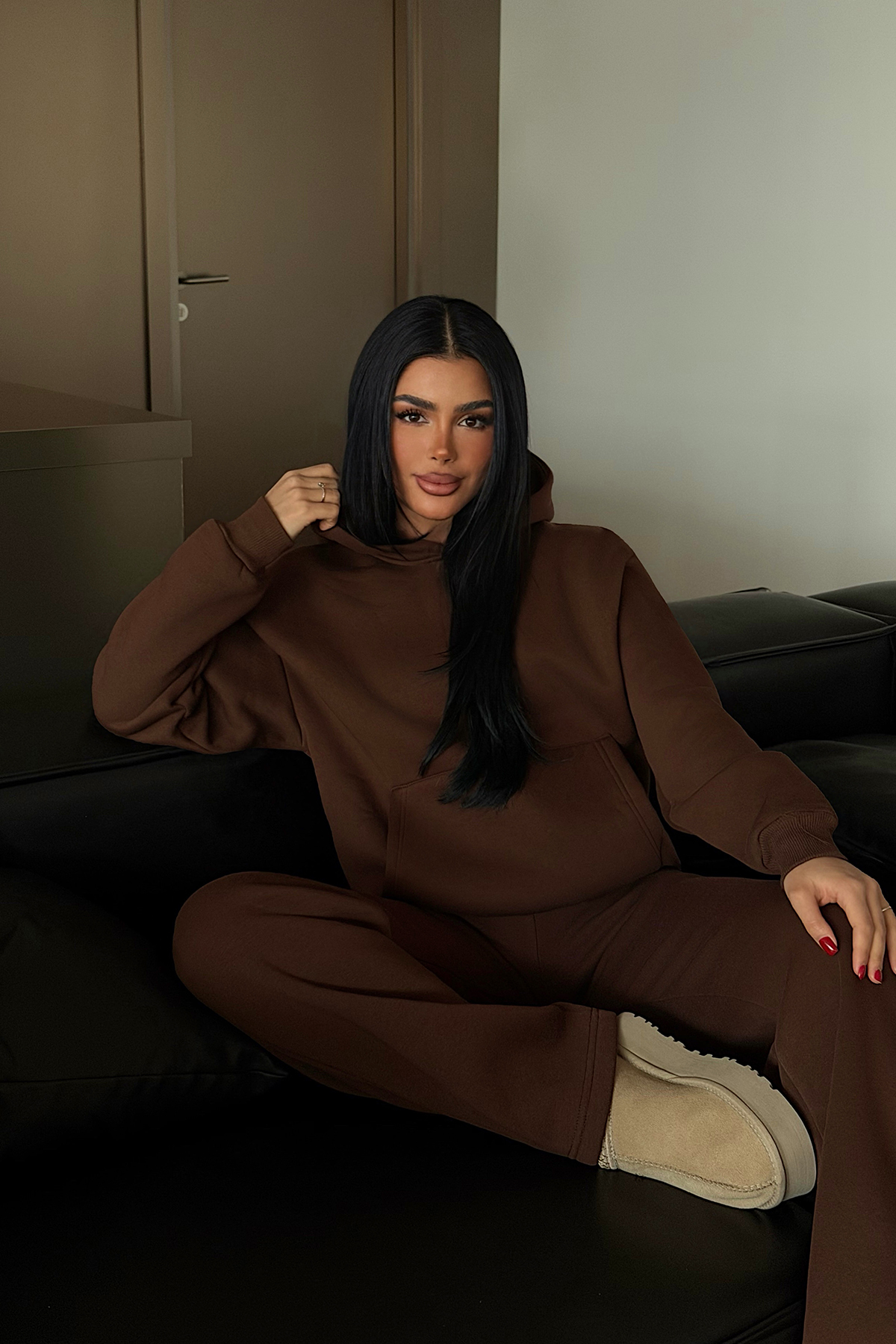 Acı Kahve Vanilly Eşofman Takımı ATE-4391