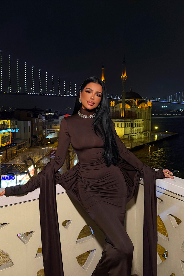 Acı Kahve Arkua Elbise