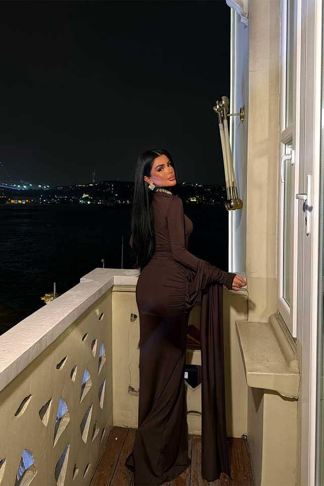 Acı Kahve Arkua Elbise