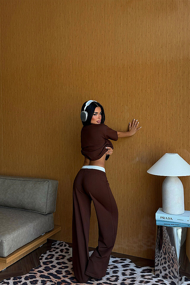 Acı Kahverengi Judem 5'li Yoga Set