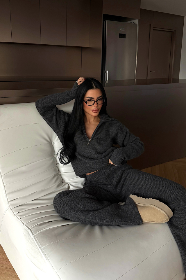 Antrasit Nalani triko takım ATE-4270 - EYYO