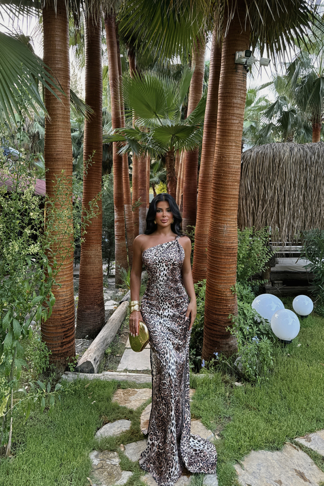  Pardus Saten Elbise ATE-1226 - EYYO