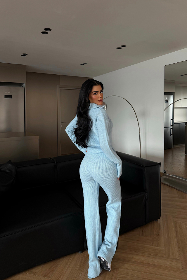 Bebe Mavisi Nalani Triko Takım ATE-4267