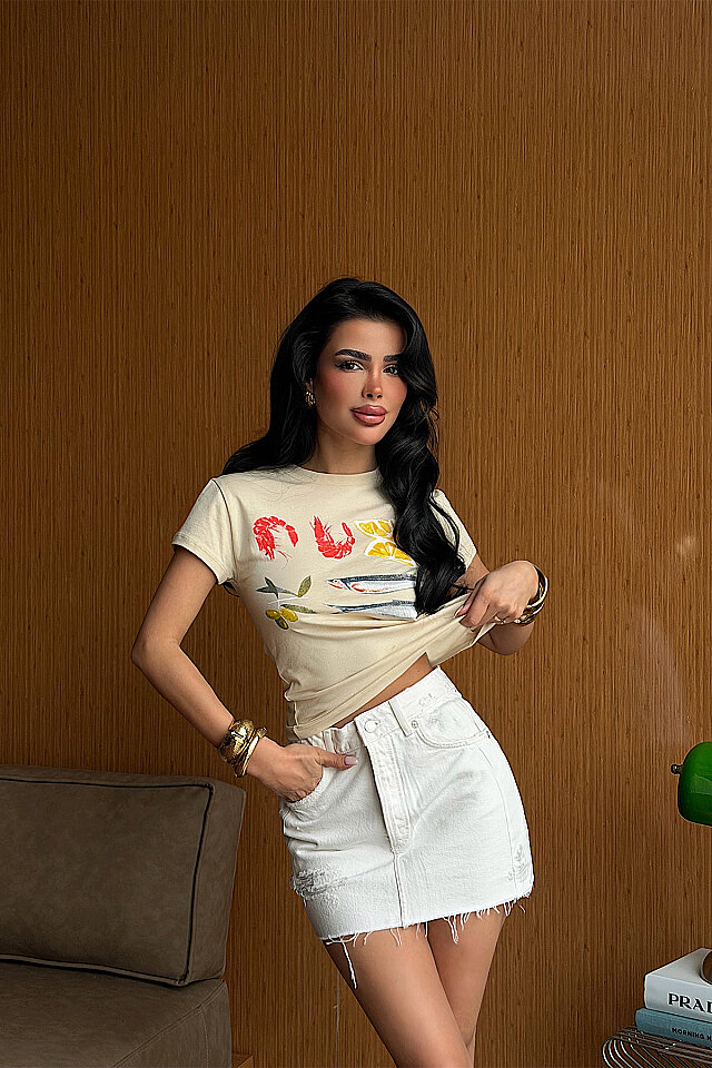 Bej Tenge Tshirt (1)