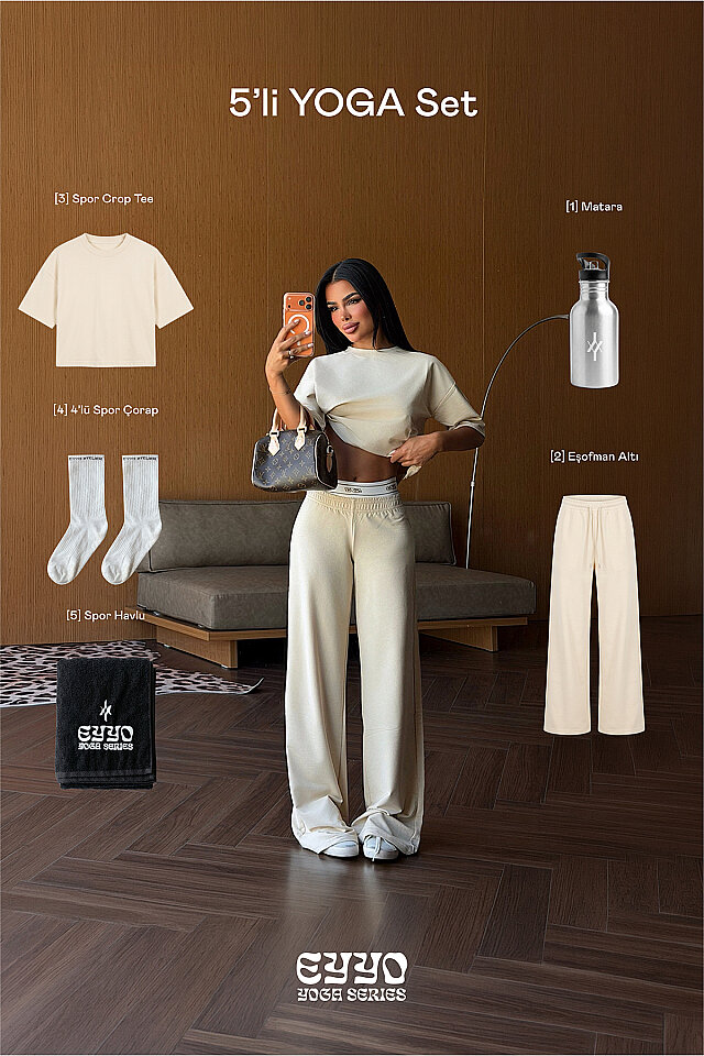 Bej Judem 5'li Yoga Set