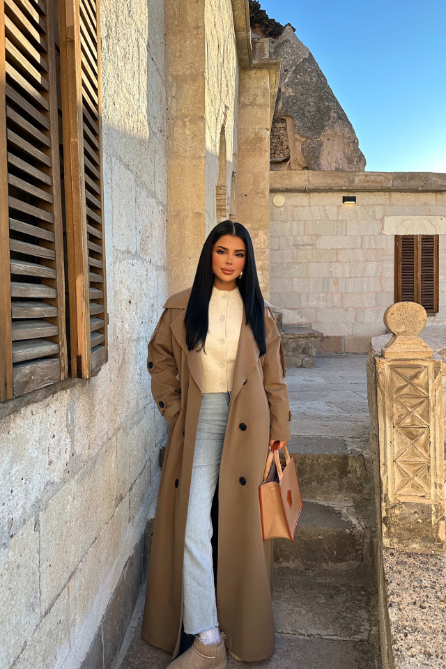 Kuşak Detay Trenckot ATE8633