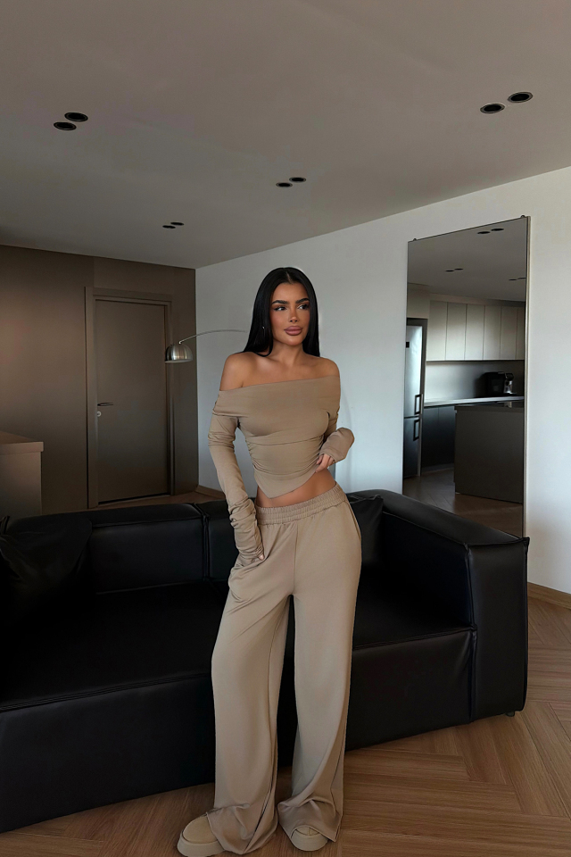 Bej Allona Takım ATE-4519 - EYYO