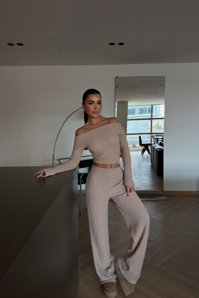 Bej Laveau Takım ATE-3734 - EYYO