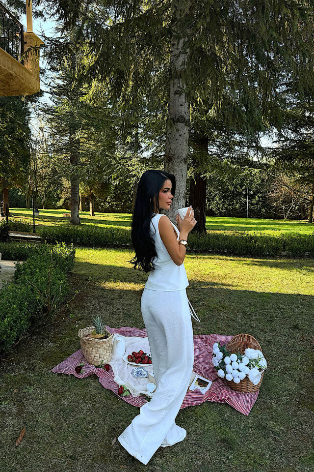 Beyaz Wollika Takım ATE-4894