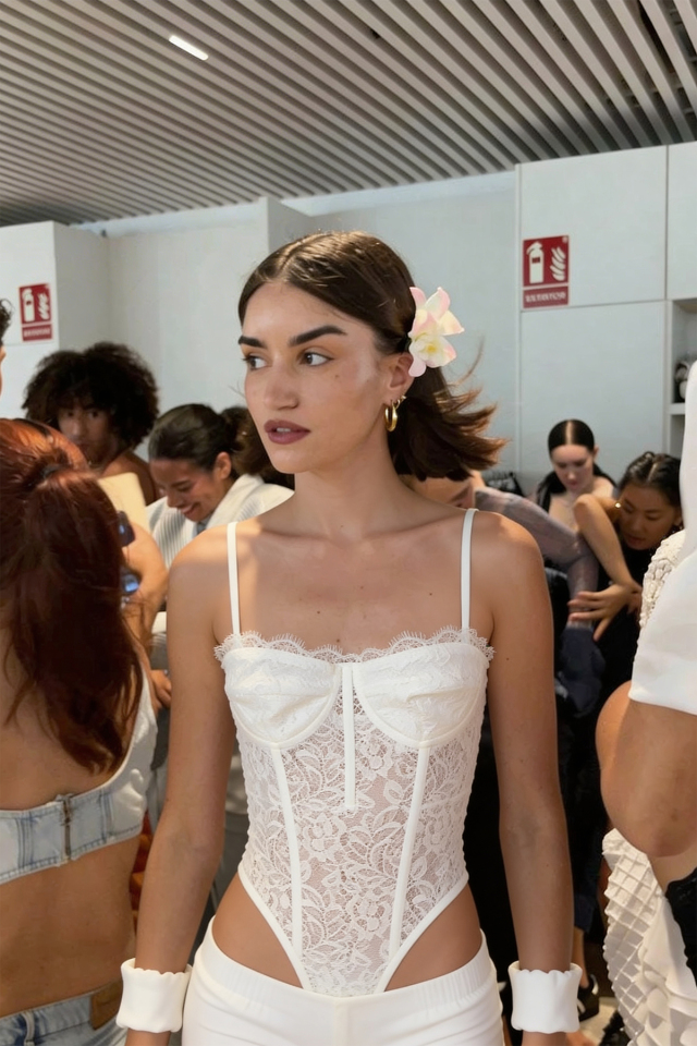 Beyaz Aqipur Bodysuit