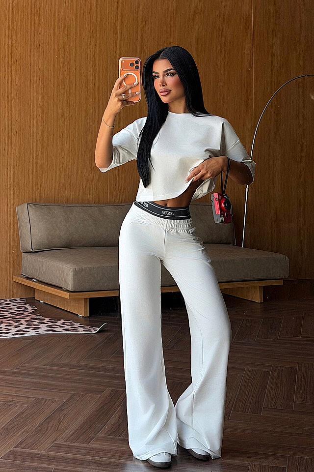 Beyaz Judem 5'li Yoga Set