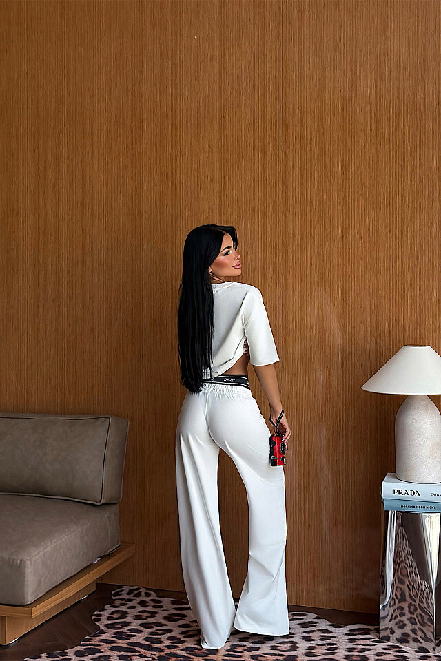 Beyaz Judem 5'li Yoga Set