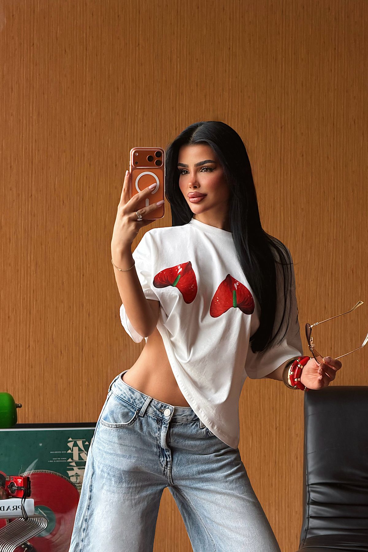 Beyaz Mirah Tişört ATE-5536