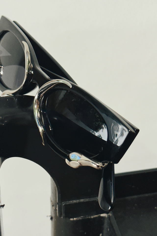 Black Frame Detail Glasses ATEL2291