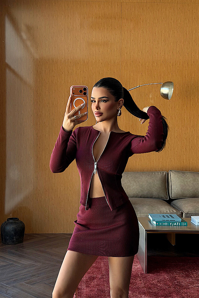 Bordo Zipper Takım