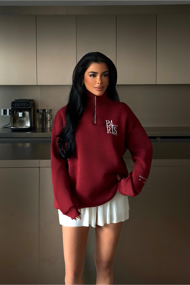 Bordo Dulce sweatshirt ATE-4620 - EYYO
