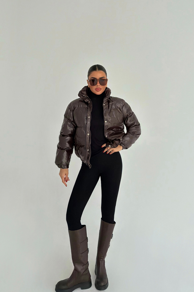 Bordo Sorrel Şişme Mont ATE-3802 - EYYO