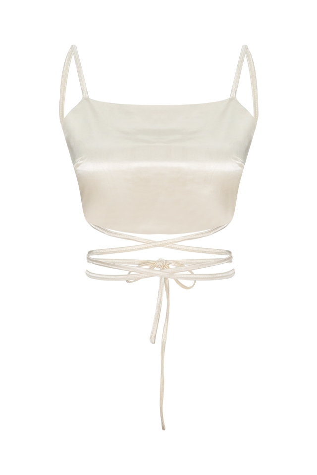 Niji Ekru Crop Top EYBİ10 (1)