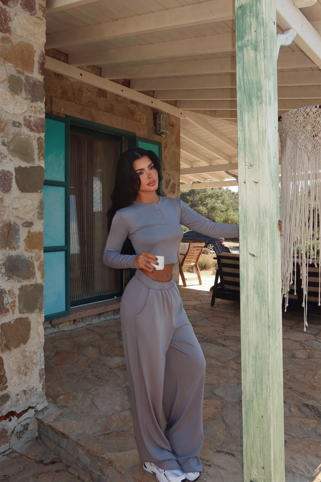 Füme Rapha Alt Üst Takım ATE-3644 - EYYO