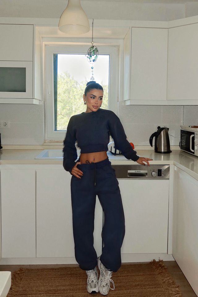 Füme Fluid Eşofman Takım ATE-3705 - EYYO