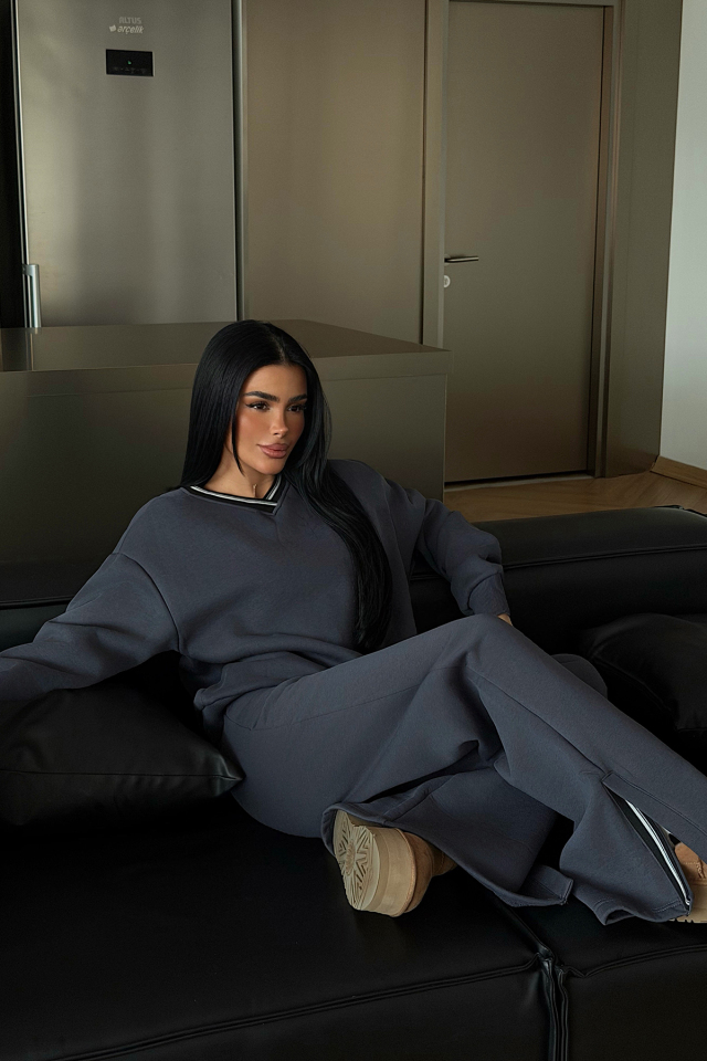 Füme Kassel Eşofman Takımı ATE-4283 - EYYO
