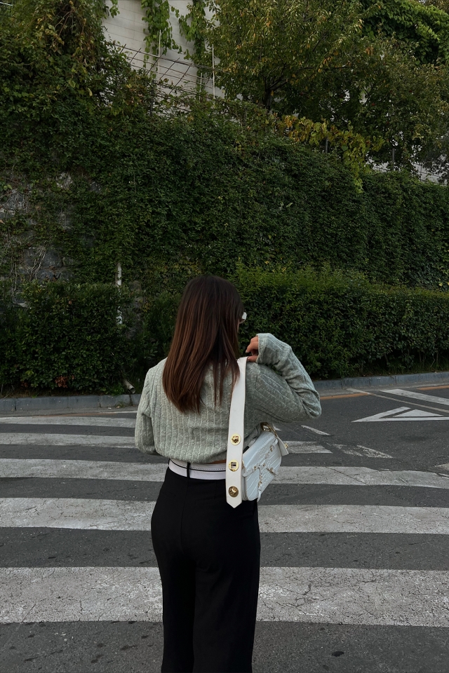 Green Knitwear Sweater ATE2038