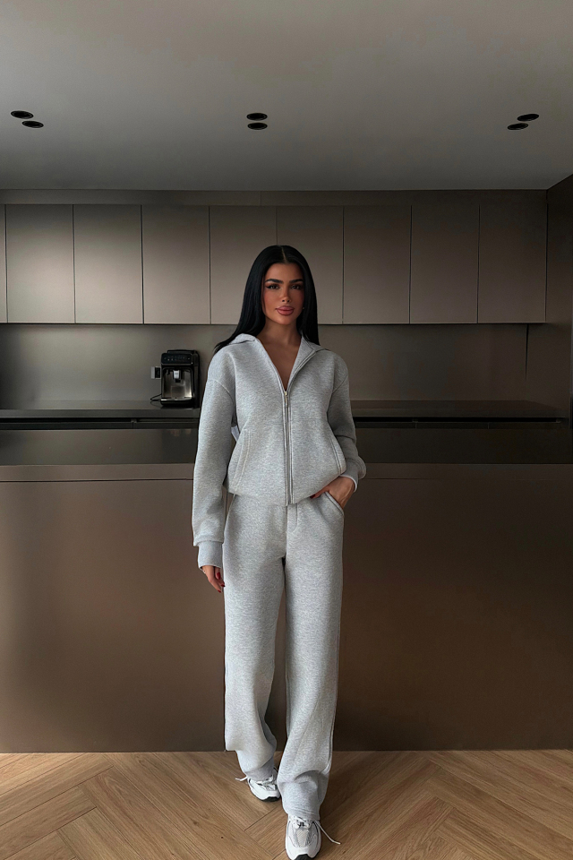 Gri Rodeo Eşofman Takımı ATE-4411 - EYYO