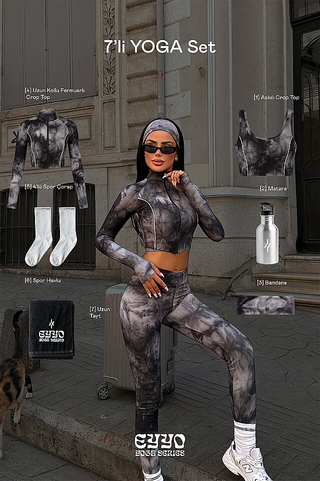 Gri Wild Flow 7 Li Set