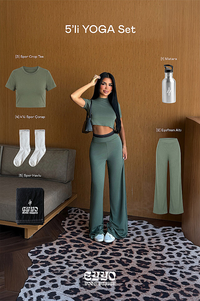 Haki Finite 5'li Yoga Set