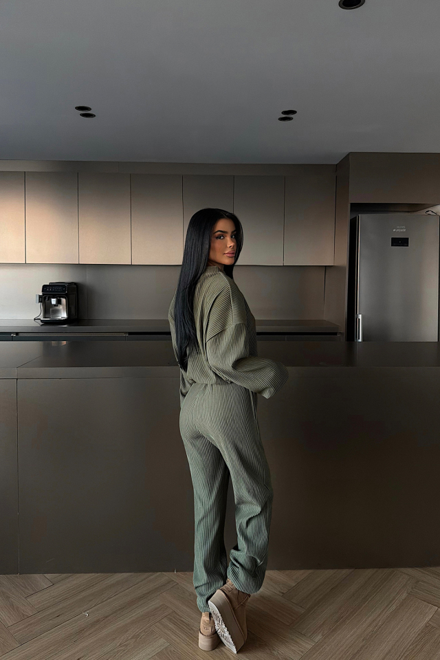 Haki Brimsley Alt Üst Takım ATE-2743