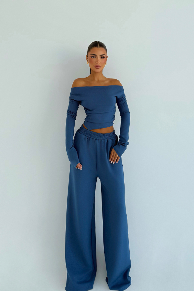İndigo Chyler Tracksuit Takım ATE-3478