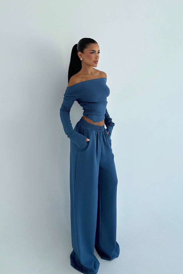 İndigo Chyler Tracksuit Takım ATE-3478