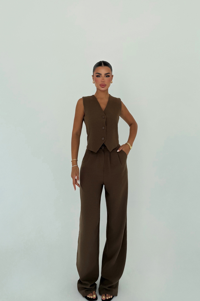 Kahverengi Nolion Takım ATE-2996 - EYYO