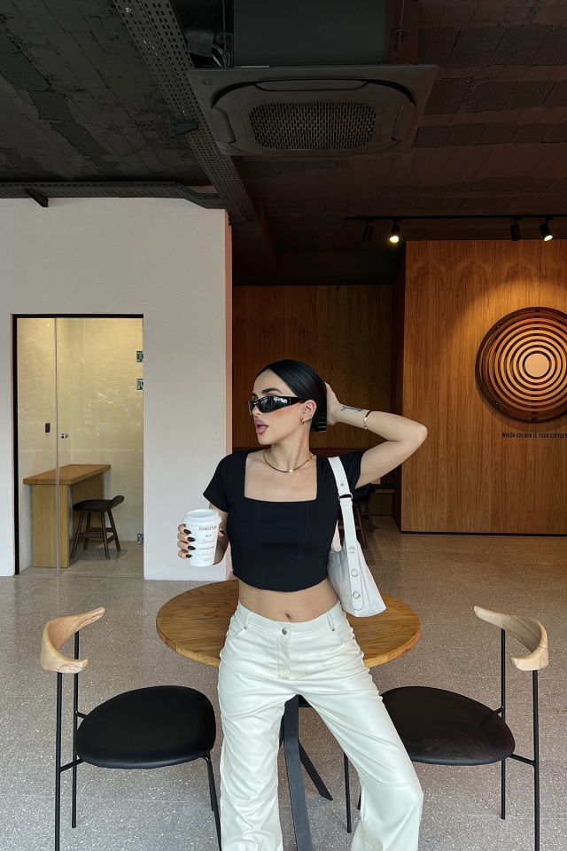 Kare Yaka Crop Top ATE4350