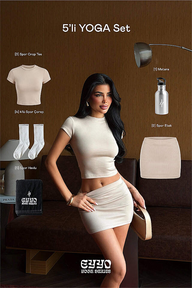 Krem 5'li Yoga Set