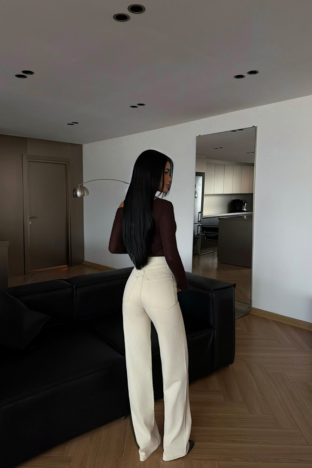 Krem Jean Pantolon ATE-4532