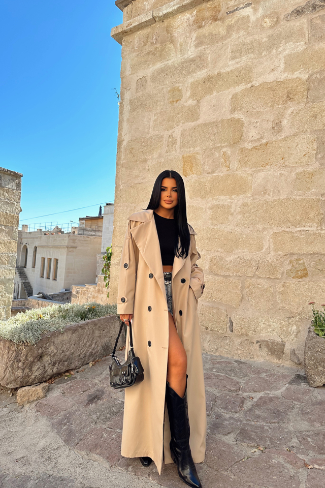 Kuşak Detay Trenckot ATE8650