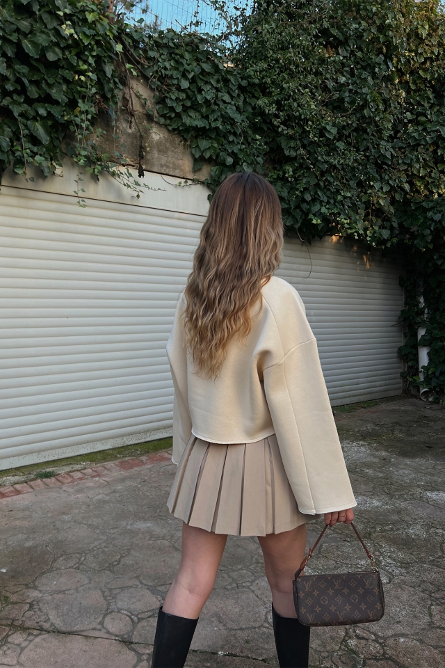 Krem Oversize  Sweat ATE3178