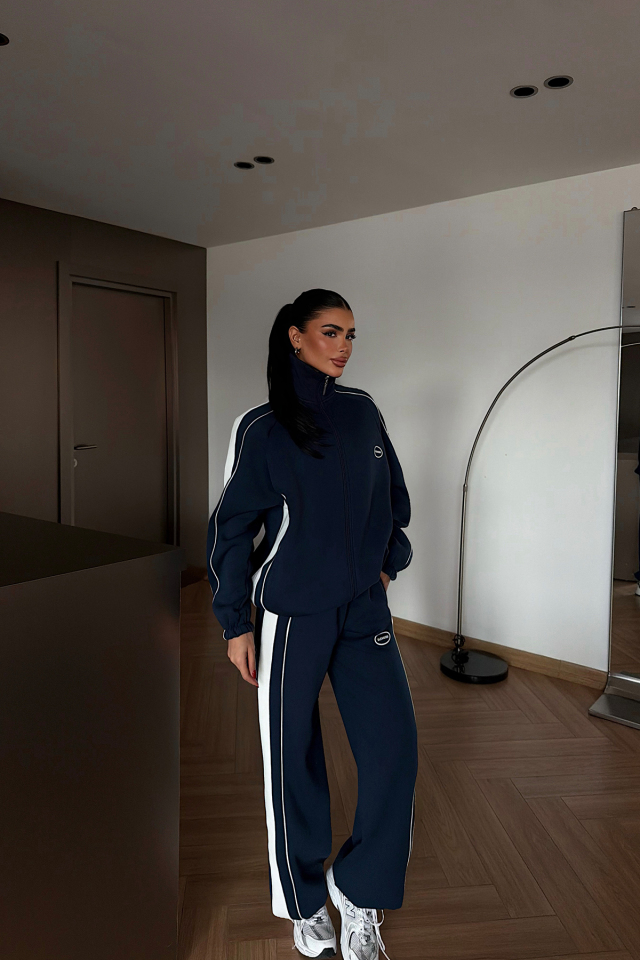 Lacivert Gionna eşofman takımı ATE-4348