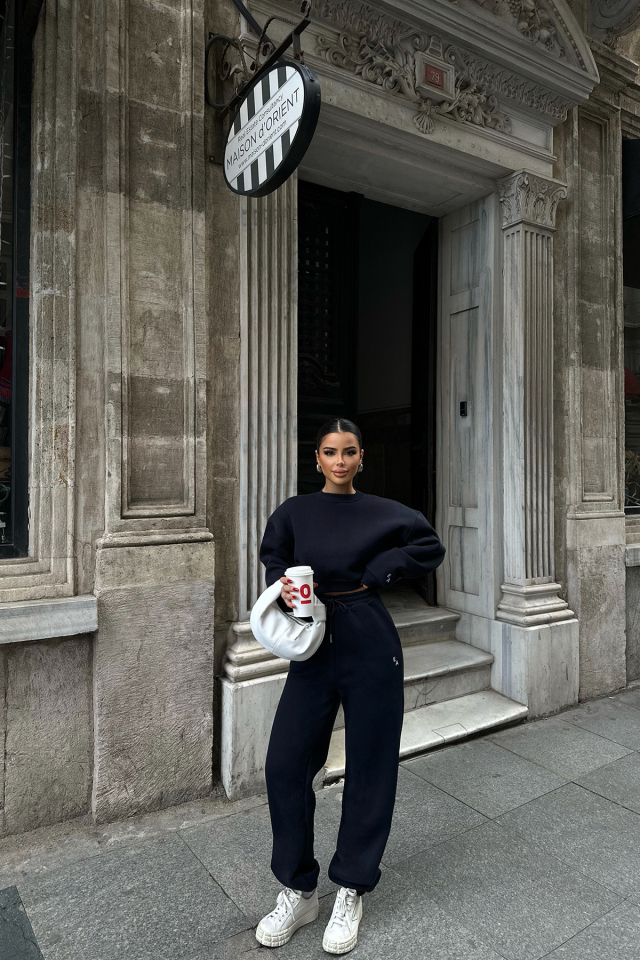 Lacivert Eşofman Takım ATE-0769 - EYYO