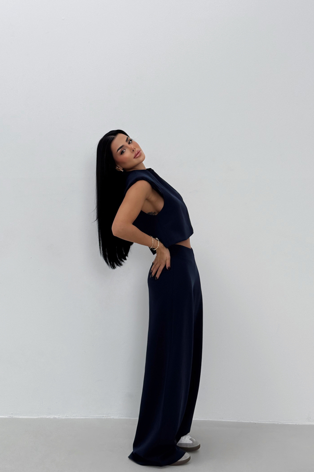 Lacivert Mika İkili Takım ATE-2014
