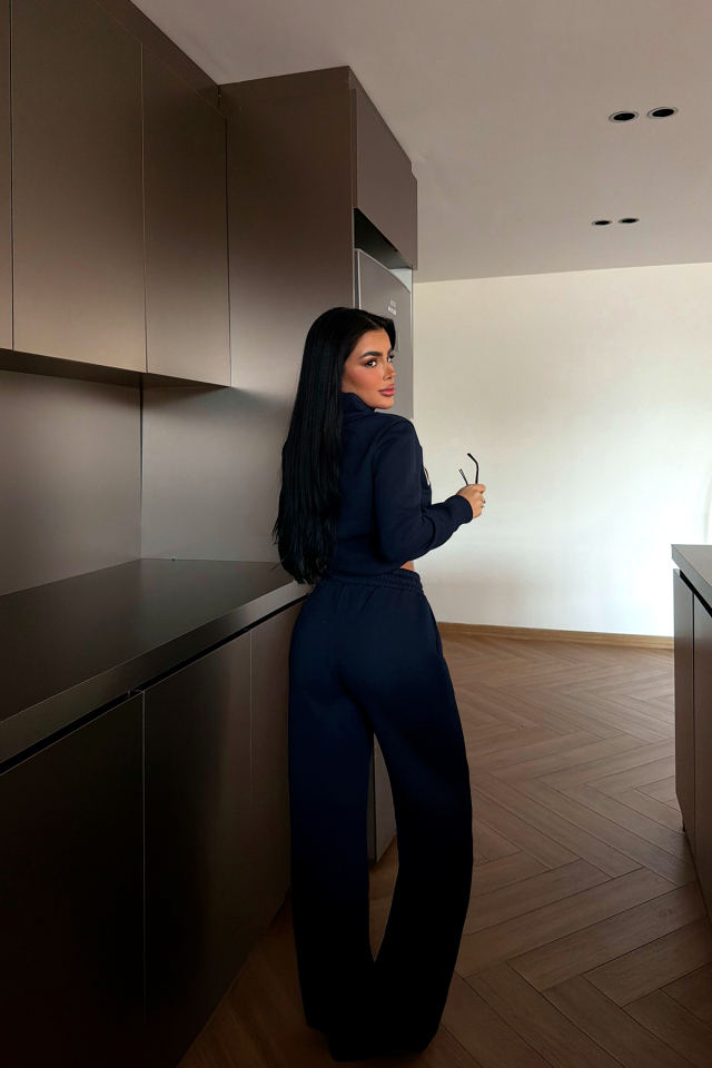 Lacivert Studioy Eşofman Takım ATE-4176