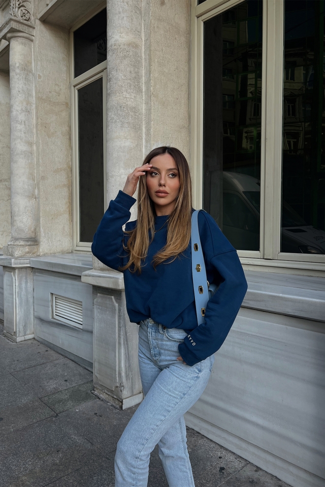 Mavi Oversize Basic Sweat ATE2500