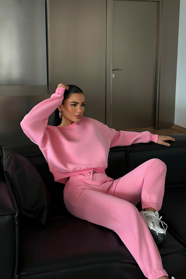Pembe Beatrix eşofman takımı ATE-4727