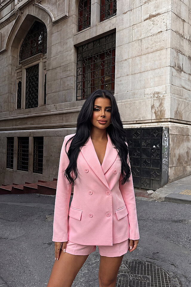 Pembe Şortlu Takım ATE-5496