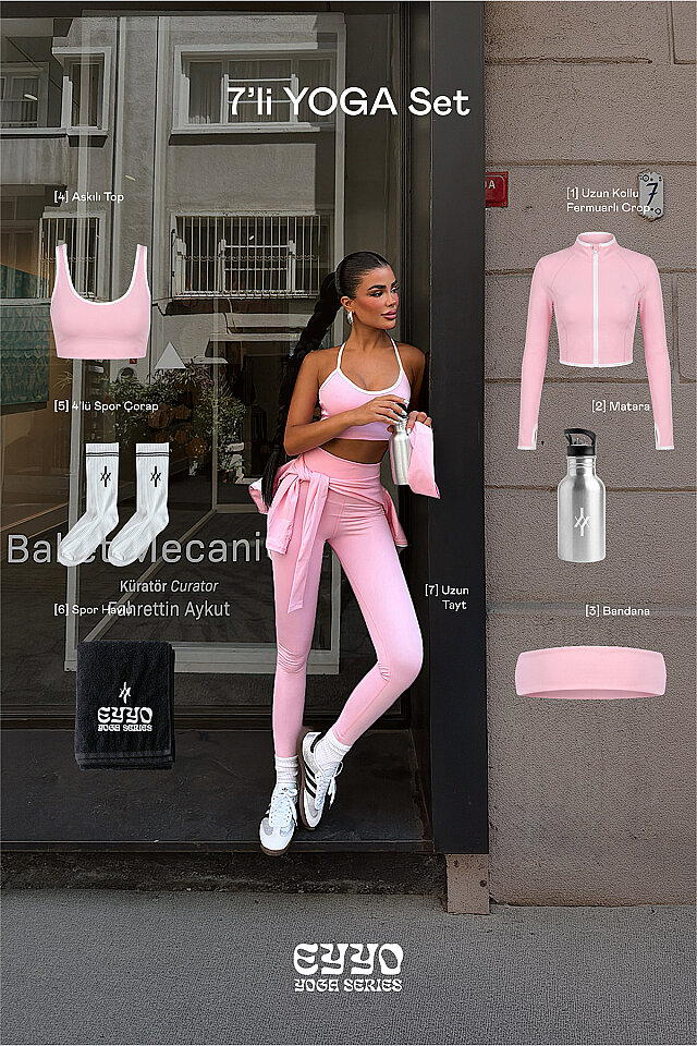 Pembe Velocity 7 Li Yoga Set