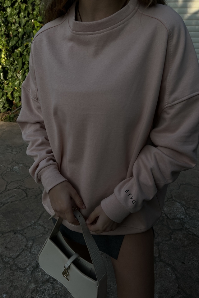 Pudra Oversize Basic Sweat ATE2526